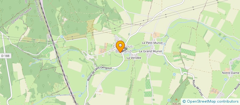 localisation de l'entreprise MONSIEUR REMI LITAUDON  CURTIL-SOUS-BURNAND