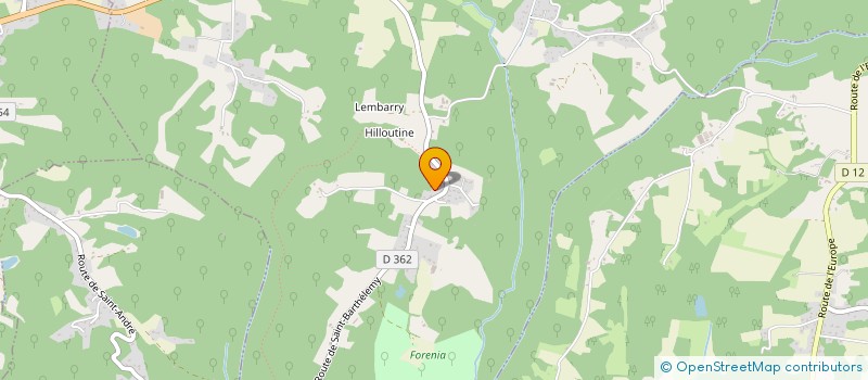 localisation de l'entreprise MONSIEUR REMI LOMBARTEIX  BIAUDOS