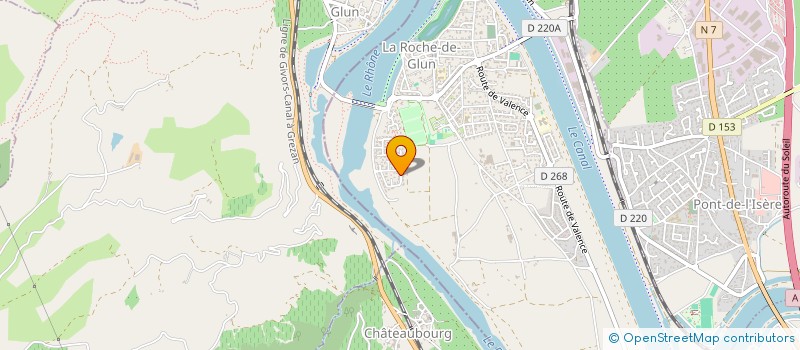 localisation de l'entreprise MONSIEUR REMI LOPES à LA ROCHE-DE-GLUN