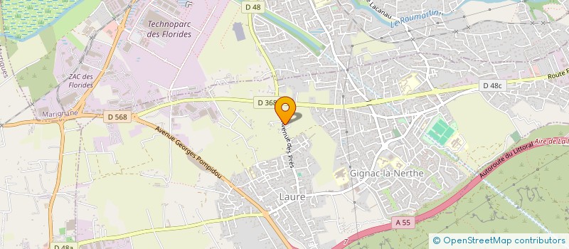 localisation de l'entreprise MONSIEUR REMI LOPEZ à GIGNAC-LA-NERTHE