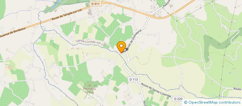 localisation de l'entreprise MONSIEUR REMI LOUIS à SAINTE-LIVRADE-SUR-LOT