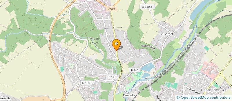localisation de l'entreprise MONSIEUR REMI LOUIS RAOUL MARTIAL à LEVES