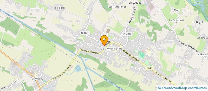 localisation de l'entreprise MONSIEUR REMI LOVERA  LES AVENIERES VEYRINS-THUELLIN