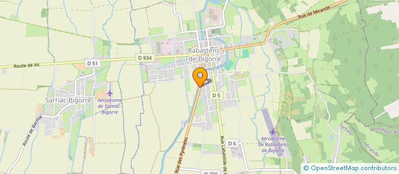 localisation de l'entreprise MONSIEUR REMI LUCANTIS  GENSAC