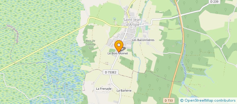 localisation de l'entreprise MONSIEUR REMI LUCAS à SAINT-JEAN-D'ANGLE