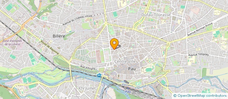 localisation de l'entreprise MONSIEUR REMI LURTON à PAU