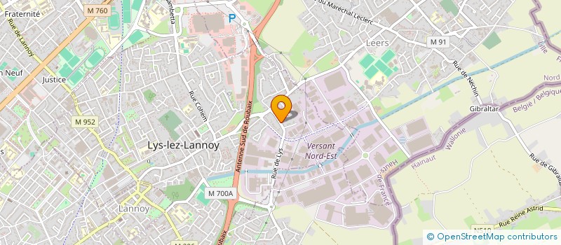 localisation de l'entreprise MONSIEUR REMI LUYSCH  NIEPPE