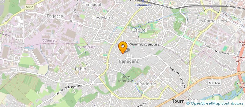 localisation de l'entreprise MONSIEUR REMI MACABOU  TOURNEFEUILLE