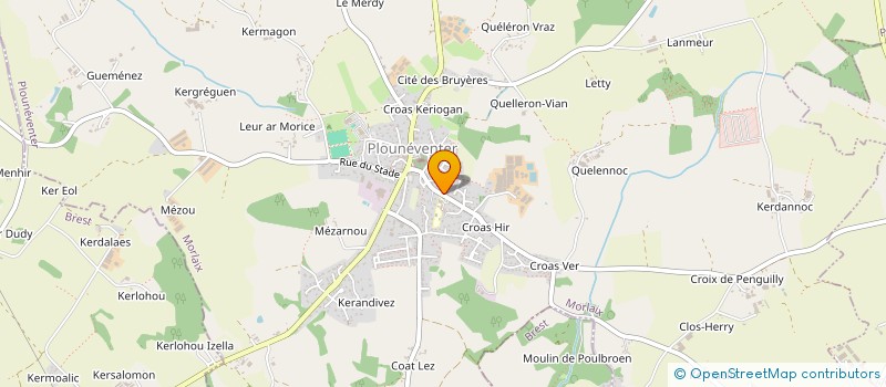 localisation de l'entreprise MONSIEUR REMI MAGADUR à PLOUNEVENTER