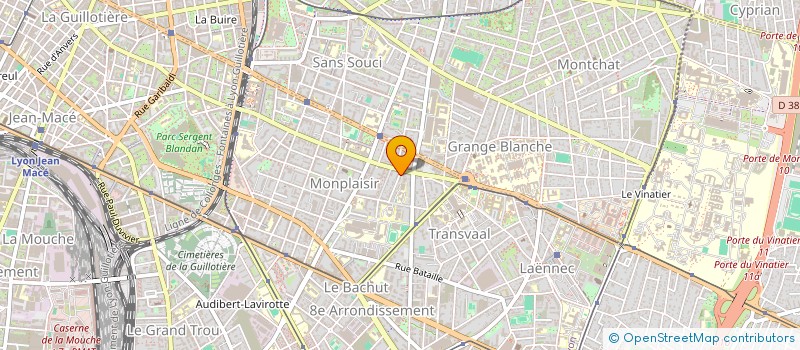 localisation de l'entreprise MONSIEUR REMI MAILLARD  LYON