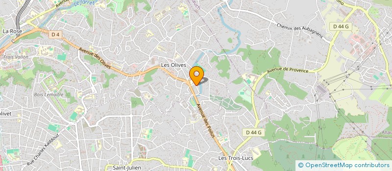 localisation de l'entreprise MONSIEUR REMI MAILLET  MARSEILLE