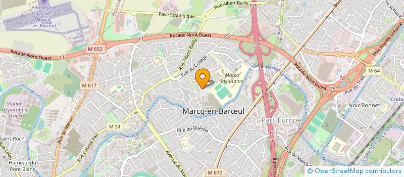 localisation de l'entreprise MONSIEUR REMI MALAURIE WAN à MARCQ-EN-BARŒUL