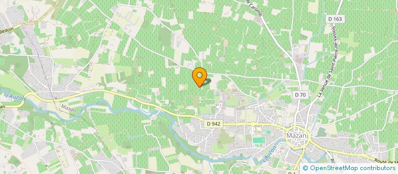 localisation de l'entreprise MONSIEUR REMI MALMEZET  MAZAN