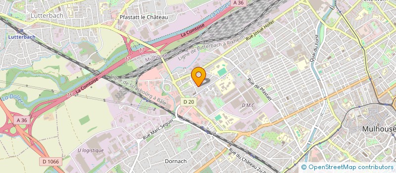 localisation de l'entreprise MONSIEUR REMI MARINGER  MULHOUSE