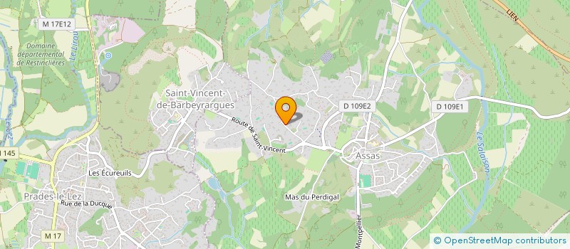 localisation de l'entreprise MONSIEUR REMI MARTINIER  ASSAS