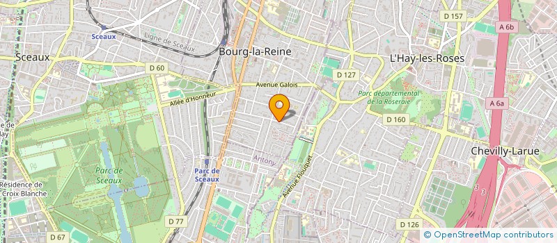 localisation de l'entreprise MONSIEUR REMI MASSON à BOURG-LA-REINE