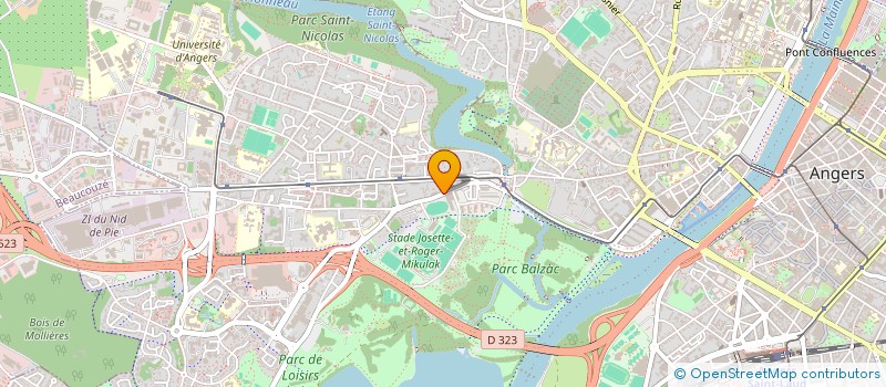 localisation de l'entreprise MONSIEUR REMI MASSOT à ANGERS