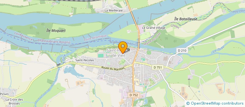 localisation de l'entreprise MONSIEUR REMI MATHIEU  MAUGES-SUR-LOIRE