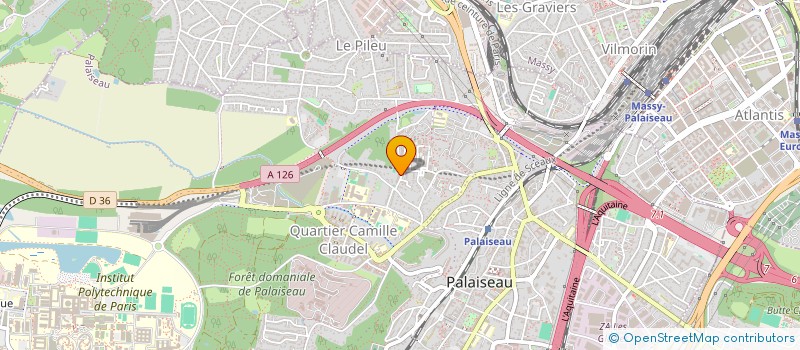 localisation de l'entreprise MONSIEUR REMI MEDJAHED à PALAISEAU