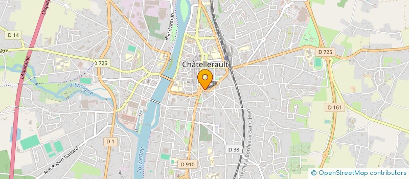 localisation de l'entreprise MONSIEUR REMI MEUNIER à CHATELLERAULT