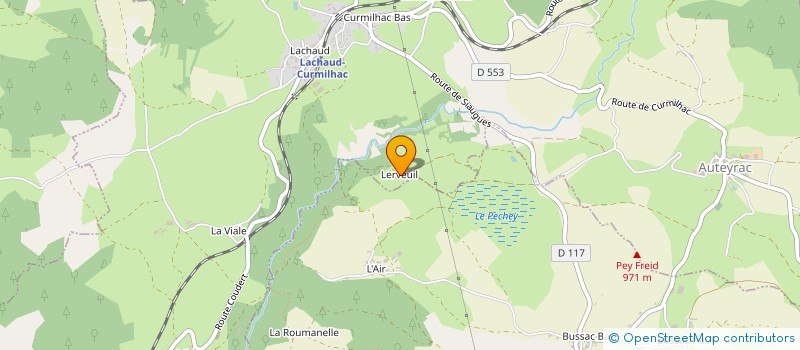 localisation de l'entreprise MONSIEUR REMI MEUNIER  VISSAC-AUTEYRAC