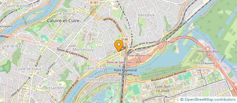 localisation de l'entreprise MONSIEUR REMI MEYRONNEINC  VILLEURBANNE