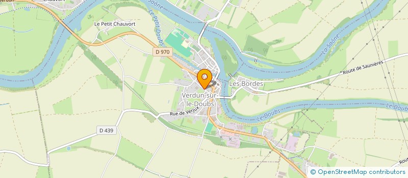 localisation de l'entreprise MONSIEUR REMI MICHAUDET à VERDUN-SUR-LE-DOUBS