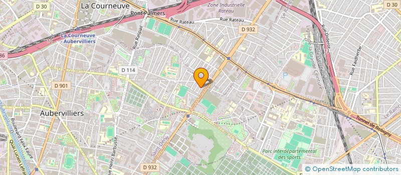 localisation de l'entreprise MONSIEUR REMI MIGNY  AUBERVILLIERS