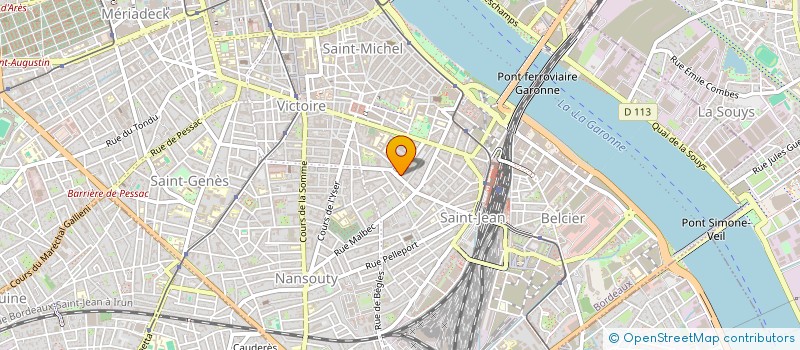 localisation de l'entreprise MONSIEUR REMI MILLET  BORDEAUX