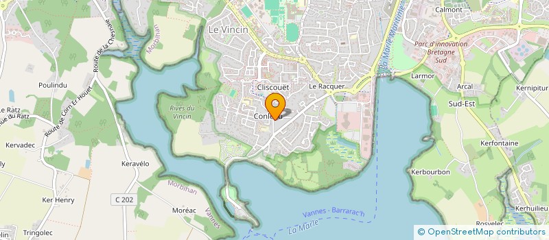 localisation de l'entreprise MONSIEUR REMI MIOT à VANNES