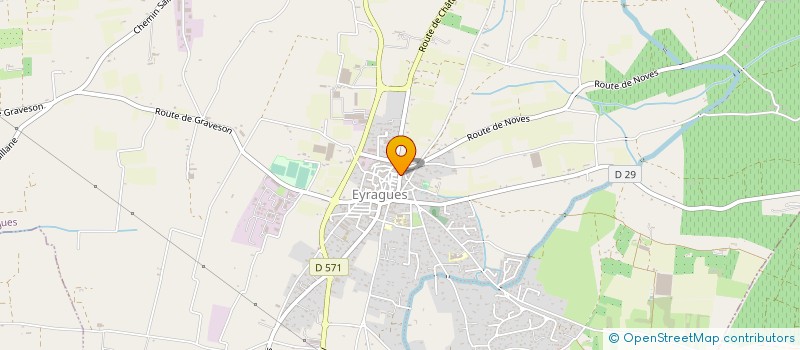 localisation de l'entreprise MONSIEUR REMI MOMPEYSSIN  EYRAGUES