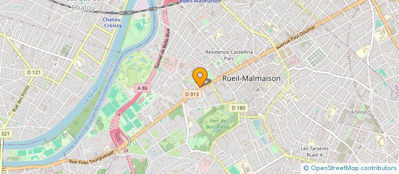 localisation de l'entreprise MONSIEUR REMI MONAQUE à RUEIL-MALMAISON