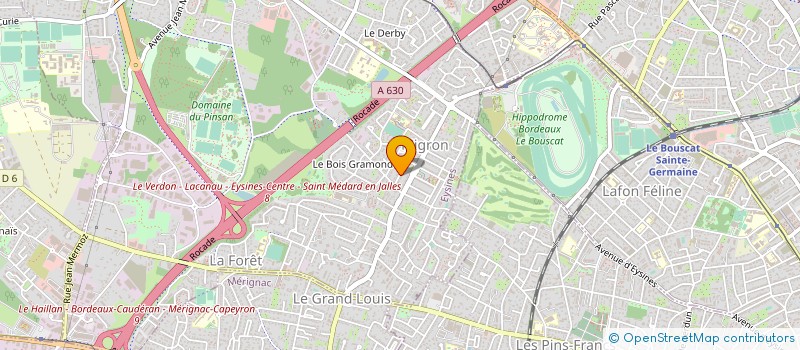 localisation de l'entreprise MONSIEUR REMI MONEDI  EYSINES