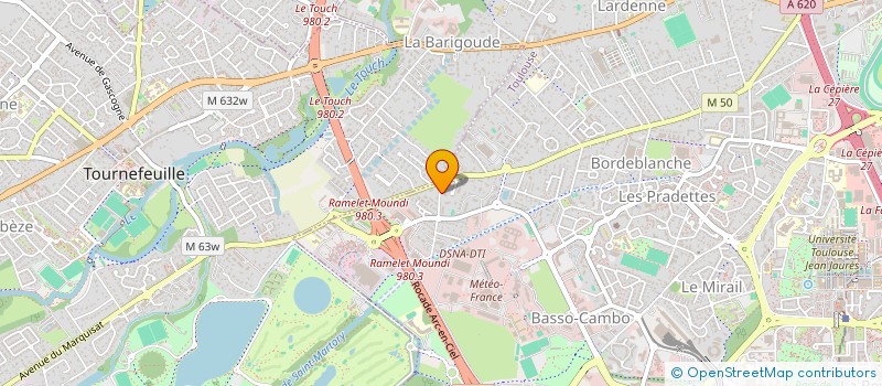 localisation de l'entreprise MONSIEUR REMI MONTANT à TOULOUSE