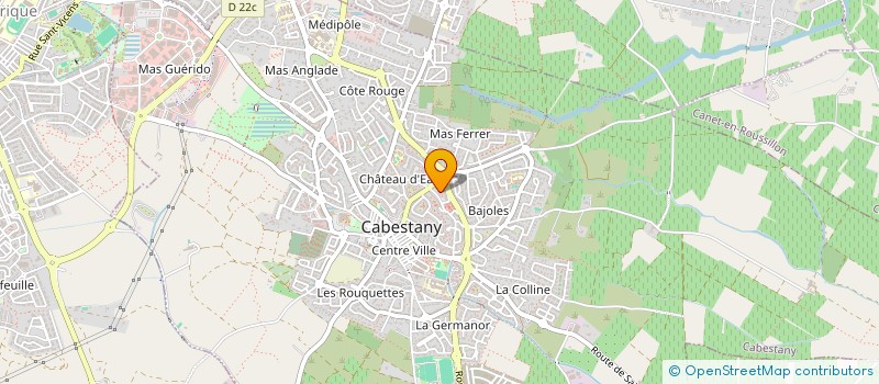 localisation de l'entreprise MONSIEUR REMI MONTAURIOL à CABESTANY