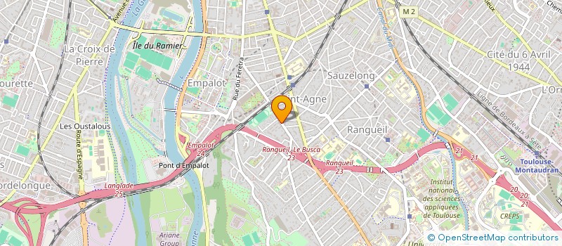 localisation de l'entreprise MONSIEUR REMI MOREAU à TOULOUSE