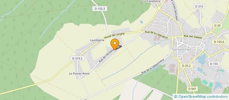 localisation de l'entreprise MONSIEUR REMI MOREAU à SENONCHES