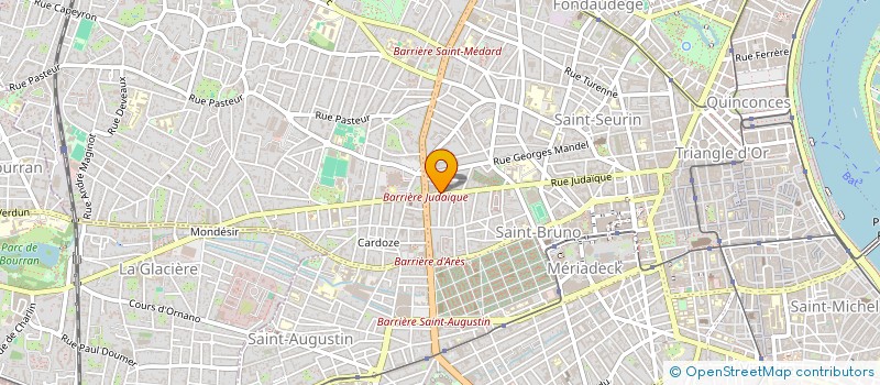 localisation de l'entreprise MONSIEUR REMI MORICHON à BORDEAUX