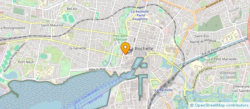 localisation de l'entreprise MONSIEUR REMI MORIN à LA ROCHELLE