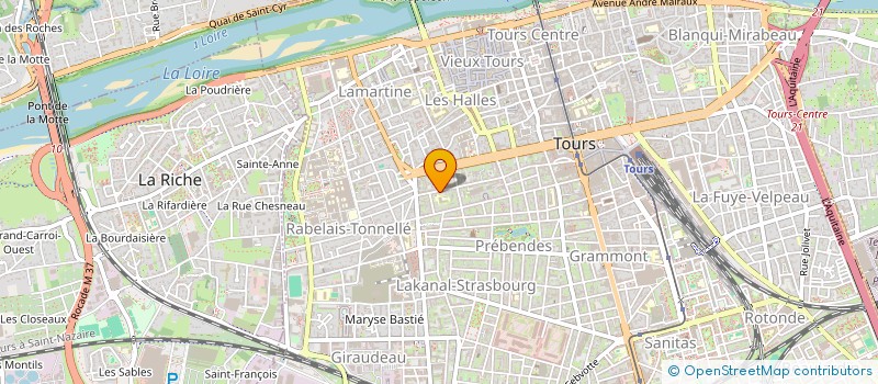localisation de l'entreprise MONSIEUR REMI MOTTIN  TOURS