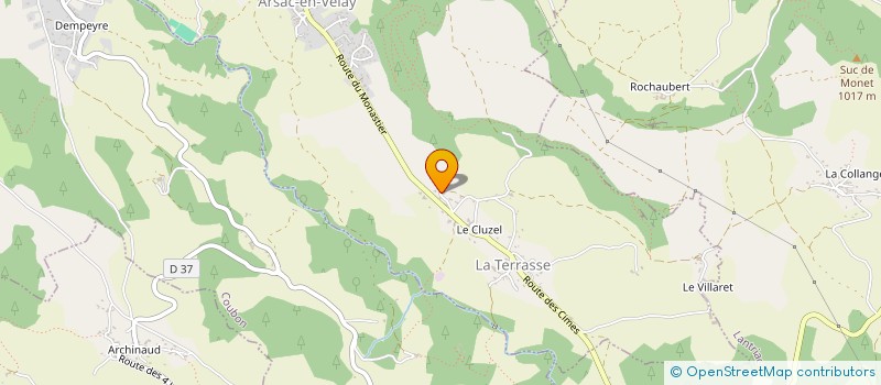 localisation de l'entreprise MONSIEUR REMI MOURGUES à ARSAC-EN-VELAY
