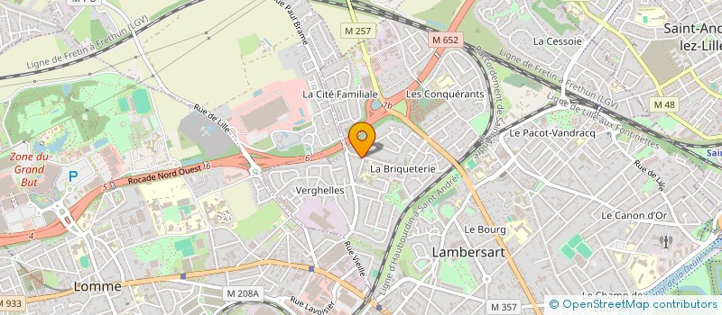 localisation de l'entreprise MONSIEUR REMI NASSIRI à LAMBERSART
