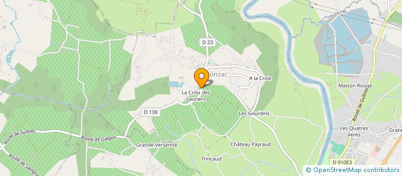 localisation de l'entreprise MONSIEUR REMI NASSOY  BONZAC