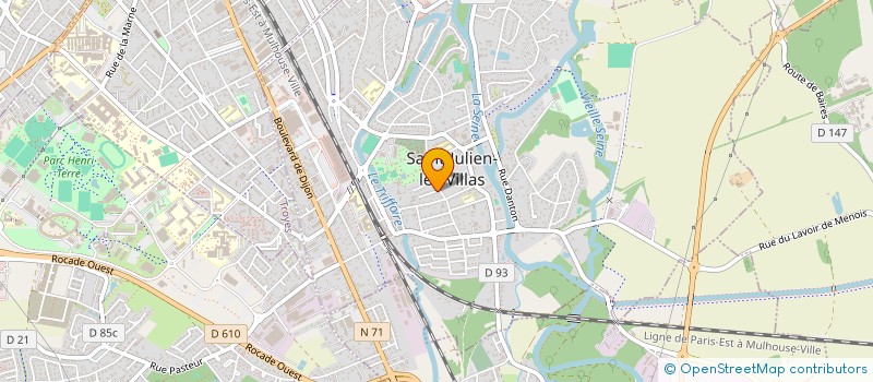 localisation de l'entreprise MONSIEUR REMI NIGRON  SAINT-JULIEN-LES-VILLAS