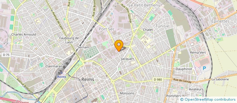 localisation de l'entreprise MONSIEUR REMI NOEL  REIMS