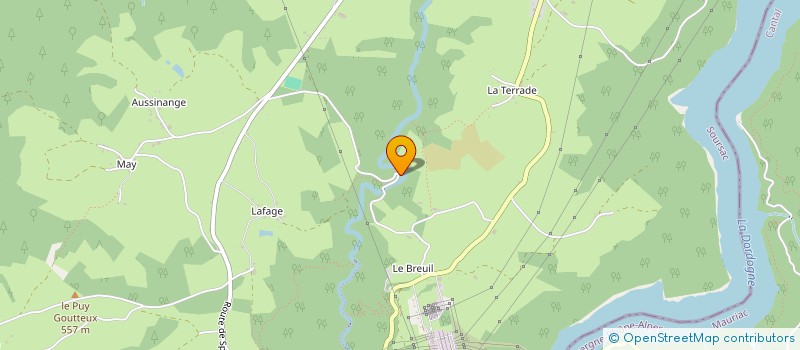 localisation de l'entreprise MONSIEUR REMI NOEL  SOURSAC