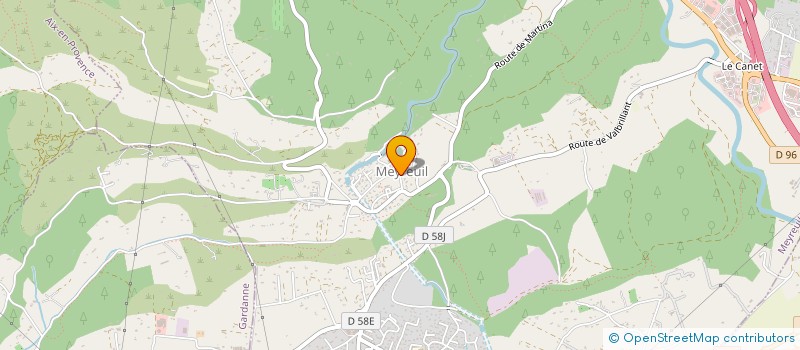 localisation de l'entreprise MONSIEUR REMI NOTO  MEYREUIL