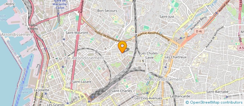 localisation de l'entreprise MONSIEUR REMI OLIER à MARSEILLE