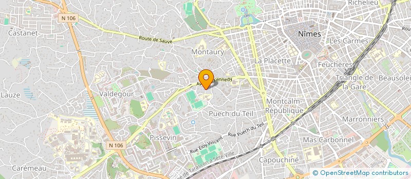 localisation de l'entreprise MONSIEUR REMI ONDE à NIMES