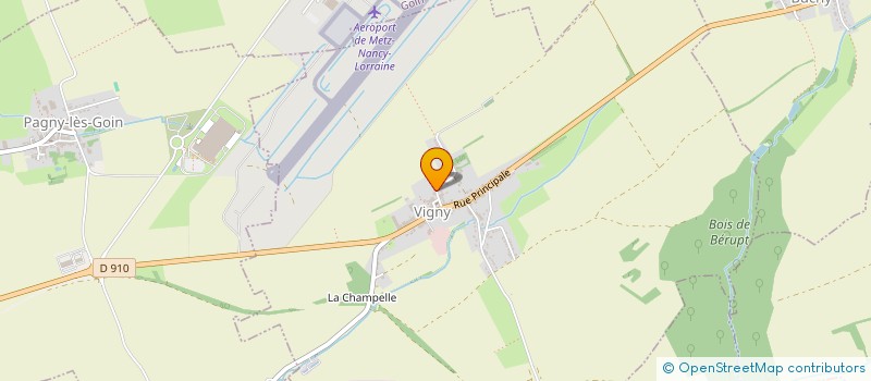 localisation de l'entreprise MONSIEUR REMI OSTERMANN  VIGNY